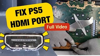 How to Fix PS5 HDMI Port No Signal  Teardown Full Video UK [upl. by Hadwyn]