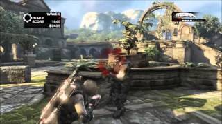 Super Recarga Activa  Gears of War 3 Modo Horda  STARKBEN 92 [upl. by Lucic]