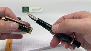 Pelikan M1000 Renaissance Brown 2024 Writing Sample [upl. by Yecram]