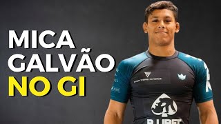 MICA GALVÃO BJJ NO GI [upl. by Tonye]