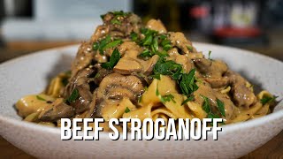 How To Make Beef Stroganoff  Easy 30 Minute Recipe [upl. by Marlene]