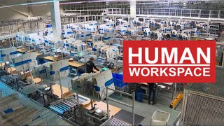 Human Workspace met Treston werktafels bij het bolcom Fulfilment Center [upl. by Aicylla471]