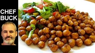 Spicy Crispy Chickpea Recipe [upl. by Diena353]