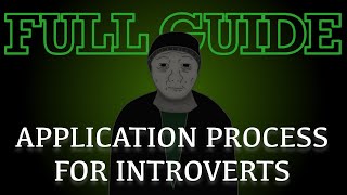 Degree Apprenticeship Application Process for Introverts FULL GUIDE [upl. by Rotsen]