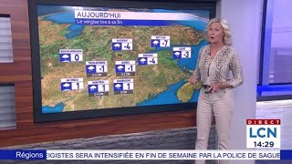 La Météo avec Brigitte Bédard 26 Janvier 2024 LCN [upl. by Candyce]