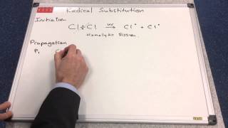 Radical Substitution Mechanism [upl. by Nolram]