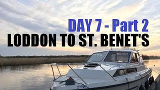 Norfolk Broads  Brinks Belmore  Day 7 Part 2 [upl. by Fan]