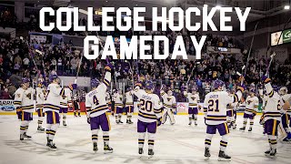 MINNESOTA STATE COLLEGE HOCKEY GAMEDAY [upl. by Eiuol850]