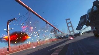 Golden Gate Bridge Collapse Game Play  Call of Duty Advance Warfare [upl. by Aisak]