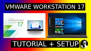 How To Install Vmware Workstation 17 and Setup Windows 10 [upl. by Suoirad]