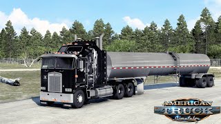 San Antonio – Tyler Texas 🚚 Kenworth K100E 🍶 Tremcar 3A [upl. by Wadell]