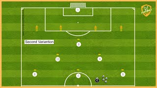 Real Madrid  Tactical Finishing Drill  2 Variantions [upl. by Elocal732]