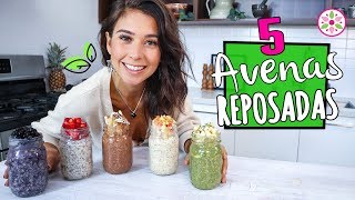 5 DESAYUNOS CRUDIVEGANOS  Saludables y Fáciles 🌿 Yovana [upl. by Kenlee]