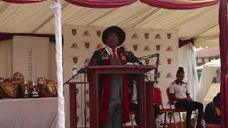 Deputy Minister Polite Kambamura officiates at the Zimbabwe School of Mines graduation ceremony 2022 [upl. by Varien]