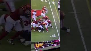 Buccaneers cornerback Bryce hall 34 injured on this play injury nfl [upl. by Grantham]