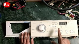 LG Frontload Washing Machine PCB Repair without Multimeter [upl. by Eninaj]