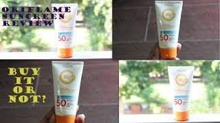 Oriflame Sun Zone SPF 50 Honest Review [upl. by Rayna363]