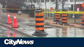 Construction continues to fix Eglinton Crosstown project deficiencies [upl. by Coveney296]