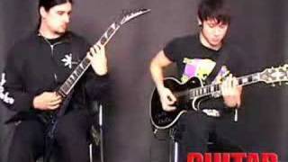 Trivium  Rain  How to play Rain with Matt amp Corey  guitar lesson [upl. by Miriam988]