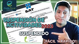 ►🔥 SUSPENSIÓN DE ACTIVIDADES🔥 SAT 2023 [upl. by Baten]