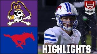 SMU Mustangs vs East Carolina Pirates  Full Game Highlights [upl. by Hsihsa]