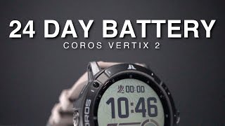 Coros Vertix 2  A Runners Review [upl. by Nehcterg]