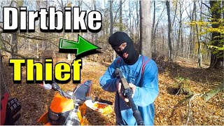 Free Supermoto Stolen By A Thief [upl. by Elfie]