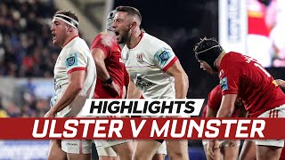 Extended highlights  Ulster v Munster [upl. by Chang]