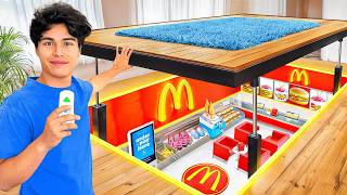 I Built a SECRET McDonald’s In My Room [upl. by Lee]