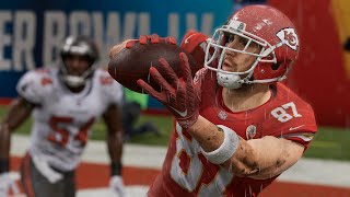 Super Bowl LV  Kansas City Chiefs vs Tampa Bay Buccaneers Full Game Highlights  Madden 21 [upl. by Anoniw]