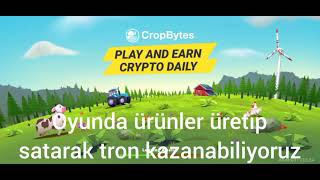 Cropbytes oyunu nasıl oynanır Oyun oynayarak kripto para kazanmaYeni metaverse oyunu [upl. by Allisirp660]