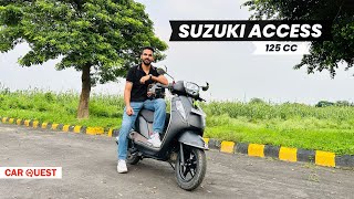 2023 Suzuki Access 125 Walkaround amp Ride Review  Car Quest [upl. by Baron146]