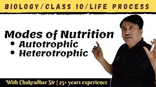 Modes of Nutrition  Autotrophic Heterotrophic Saprophytic Parasitic  Class 10 Bio  XBLP05 [upl. by Arit]