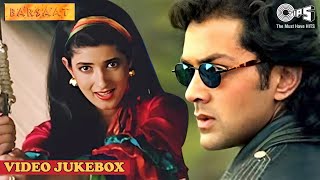 Barsaat Video Jukebox  Bobby Deol Twinkle Khanna  Kumar Sanu Alka Sadhana Sargam Sonu Nigam [upl. by Eisaj104]