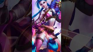 Arcane Jinx ♠️♦️ Color Fan App Colour Timescale leagueoflegends arcane jinx violet gaming [upl. by Garland]