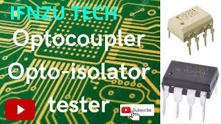 Optocoupler optoisolator testing [upl. by Hgielyk646]