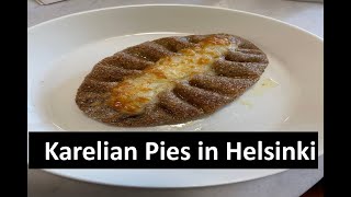 Karelian Pies in Helsinki [upl. by Outhe]