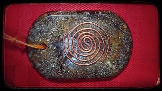 How Is Made Orgone Energy Pendant Necklace [upl. by Ariom145]