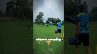 wicket keeping practicecricket trending wicketkeeping [upl. by Aecila]