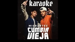 MIGRANTES  cumbia vieja  INSTRUMENTAL  KARAOKE [upl. by Middleton]