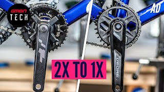 How To Upgrade To A 1X11 Or 1X12 Drivetrain  The Ultimate Single Chainring Conversion Guide [upl. by Cofsky78]