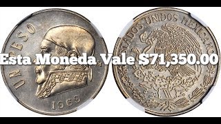 Este Peso Vale 71350 00 pesos Mexicanos Moneda Mexicana  Mexican coin [upl. by Hertzfeld]