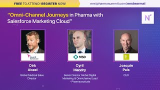 Omni Channel Journeys in Pharma with Salesforce Marketing Cloud [upl. by Yasui]