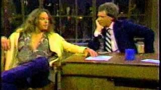 Ted Nugent on Letterman early 80s Part 2 of 2  Guns Hunting amp Stranglehold [upl. by Eiahpets]