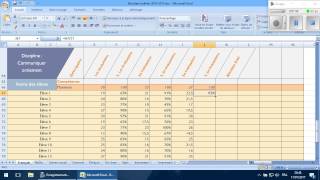 Excel  Calculer une moyenne [upl. by Wilscam]