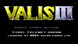 ►Valis 3 SEGA🎮 [upl. by Ensoll106]