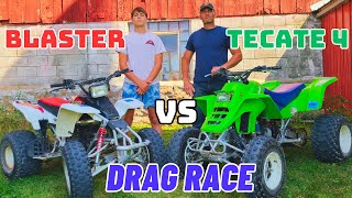 ATV Drag Race Blaster VS Tecate 4 [upl. by Sheppard568]