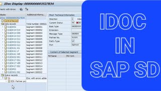 IDOC FOR SAP SD 23 03 2024 [upl. by Dickey58]