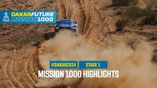 Mission 1000 Highlights  Stage 1  Dakar2024 [upl. by Neall531]