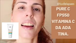 Pure C FPS50 vitamina C da Ada Tina [upl. by Nofpets633]